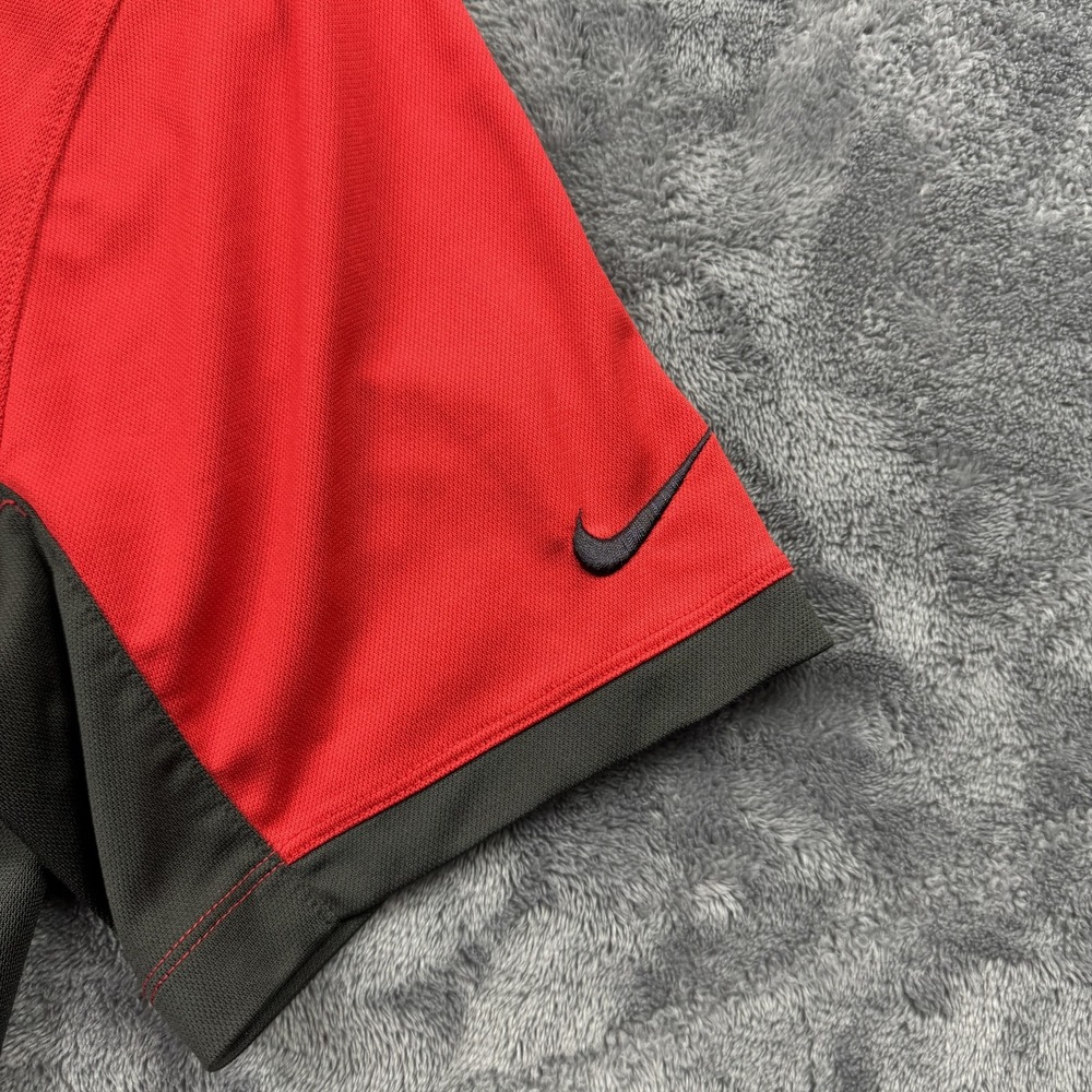Nike Polo Shirt Mens Large Red Tampa Bay Buccaneers NFL Dri-FIT Training 657574 - Picture 4 of 10